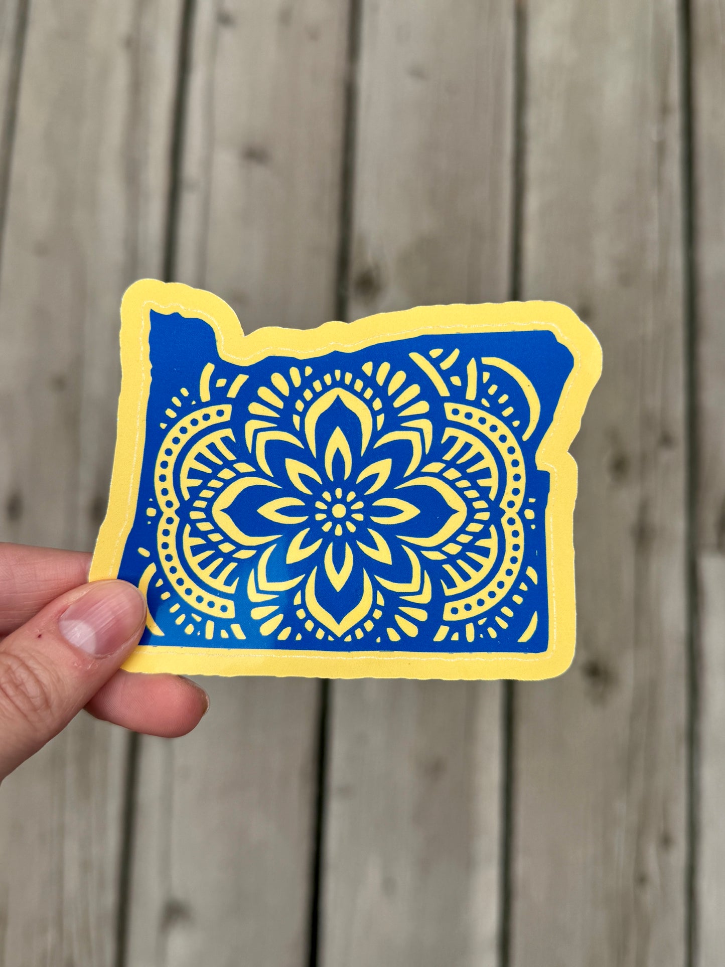 Oregon Mandala Sticker