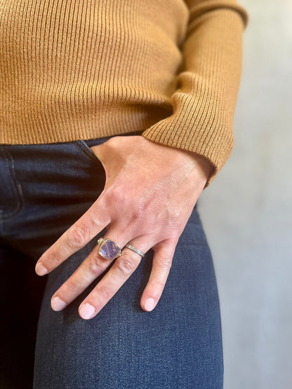 Lavender Amethyst Ring