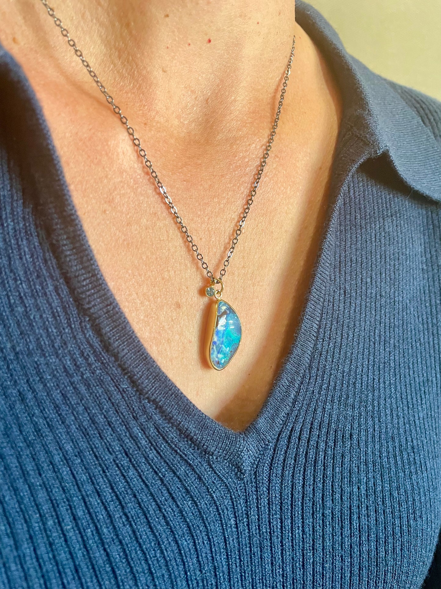 Boulder Opal Necklace