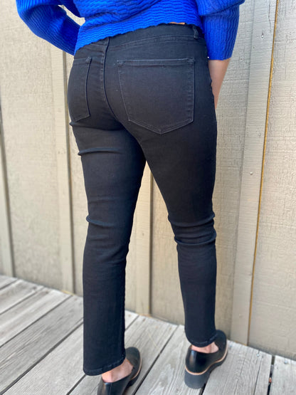 Blaire High Rise Jean in Black