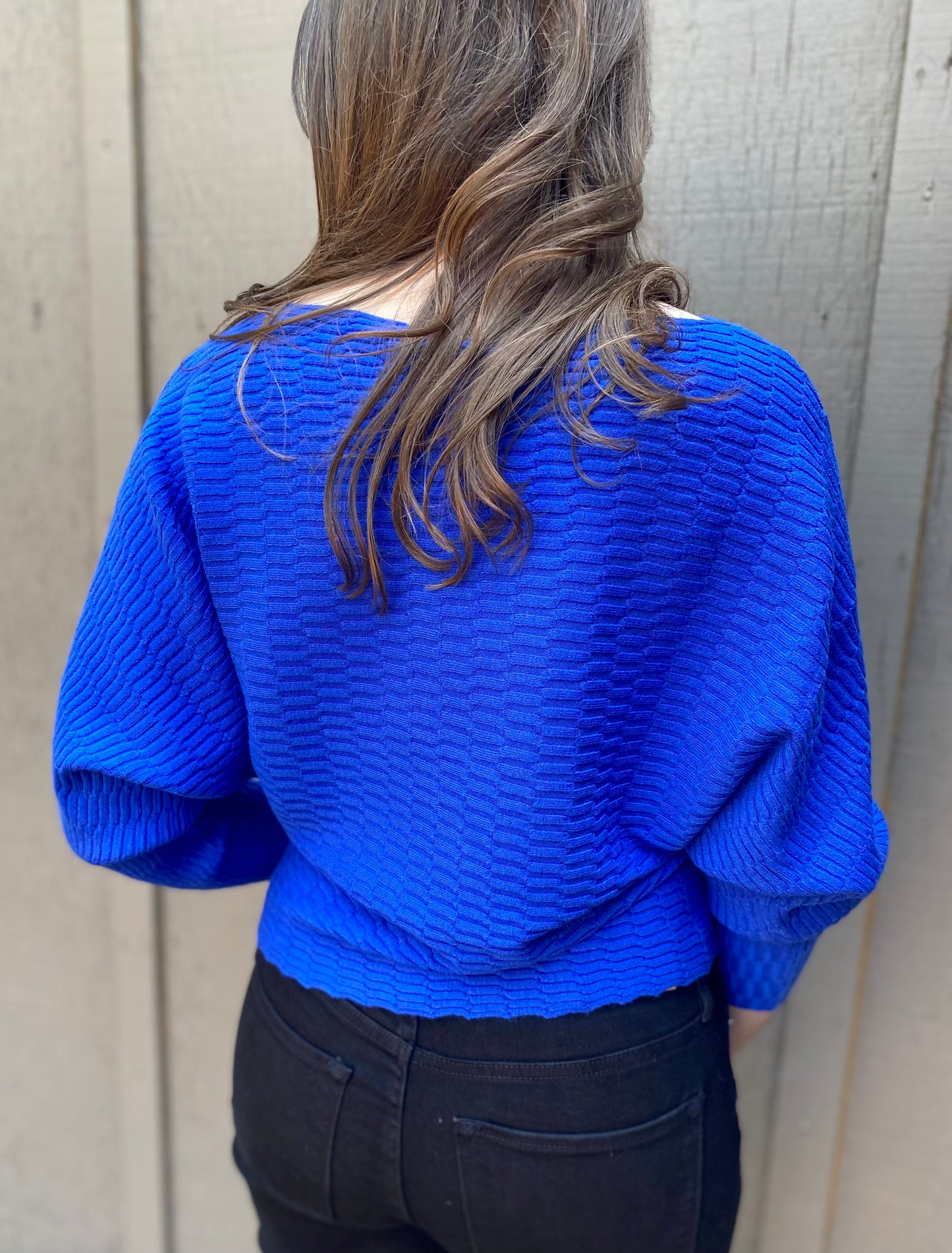 Monet Sweater in Blue Victoria