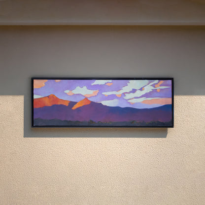 "Reflected Sunset (on Smith Rock Park)" Oil Painting | Janice Druian