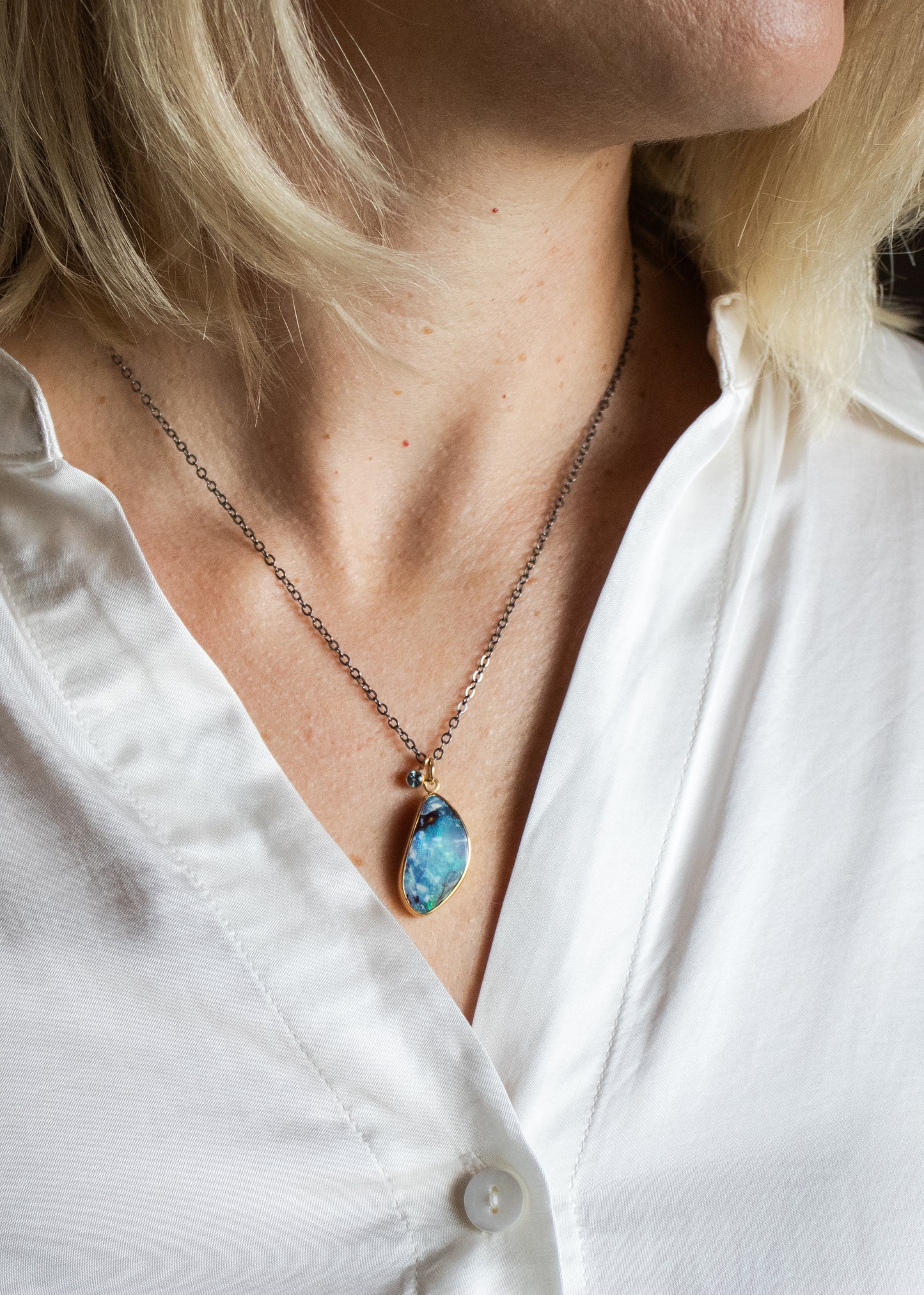 Boulder Opal Necklace