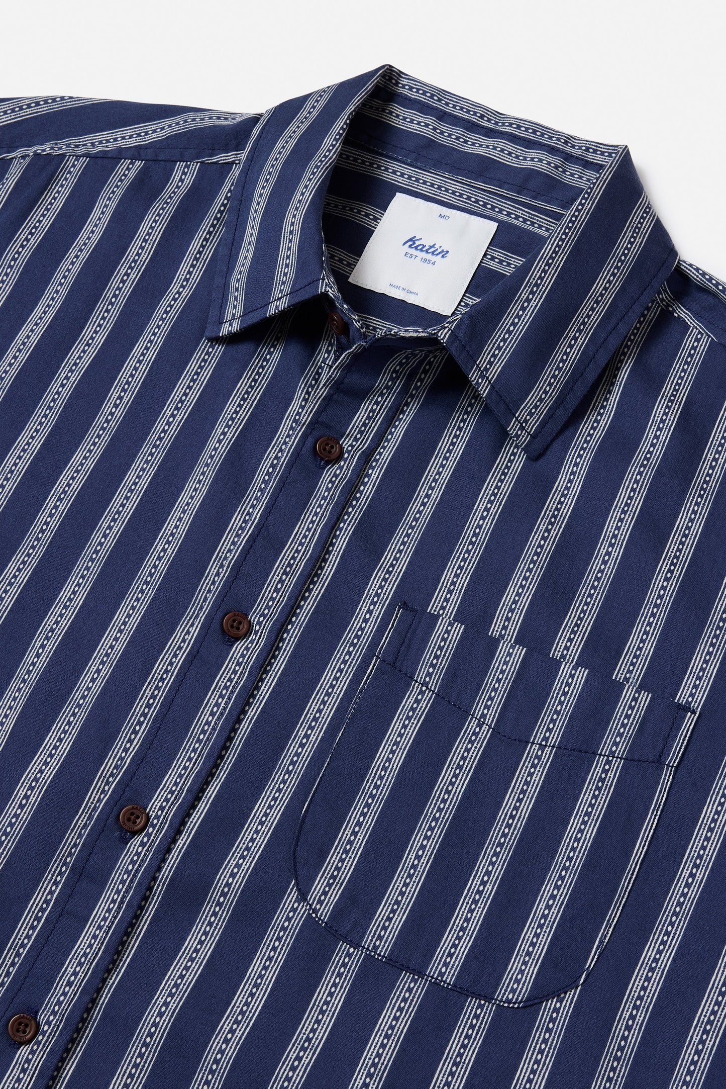 Barley Shirt in Indigo | Katin