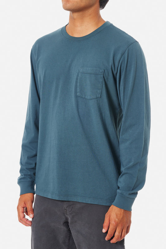 Long Sleeve Base Tee in Hydro