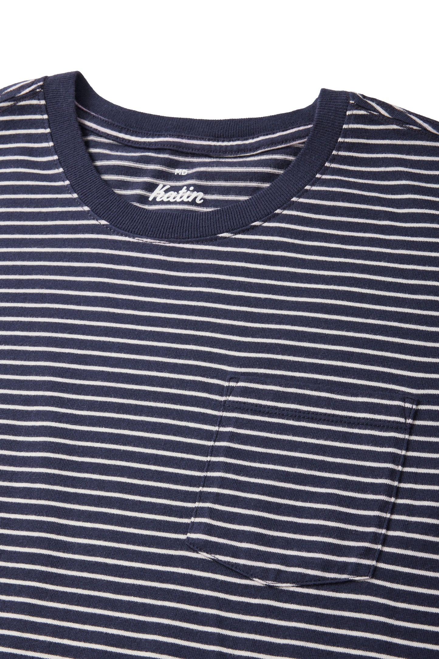 Finley Pocket Tee in Polar Navy