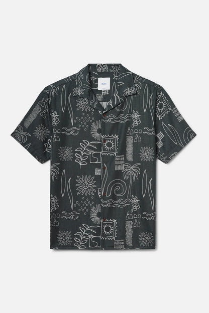 Habitat Shirt in Black Wash | Katin