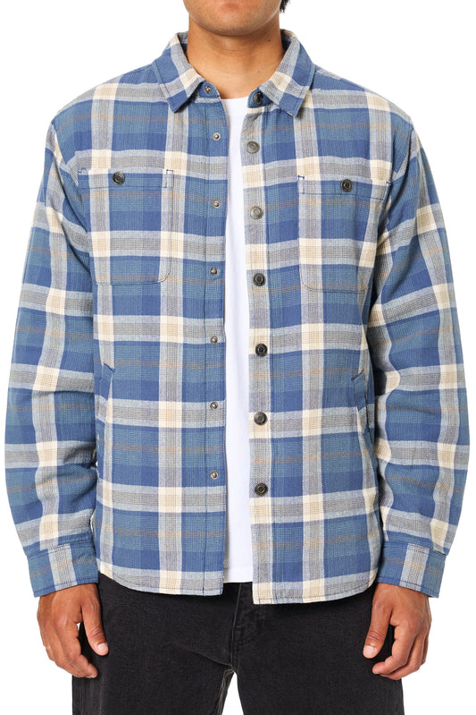 Harold Jacket in Blue Plaid | Katin