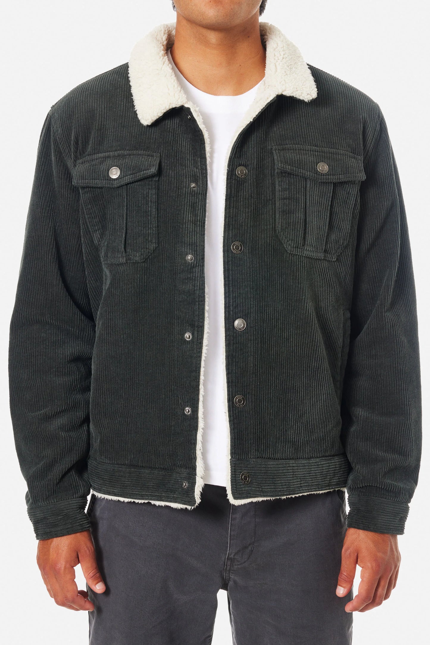 Harris Corduroy Jacket in Black | Katin