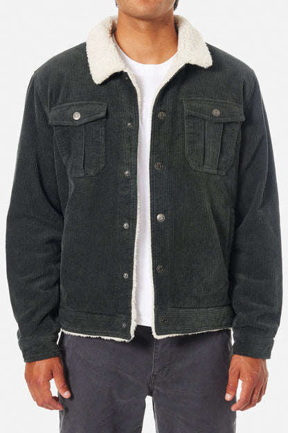 Harris Corduroy Jacket in Black | Katin