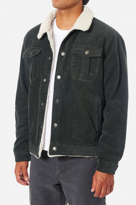 Harris Corduroy Jacket in Black | Katin