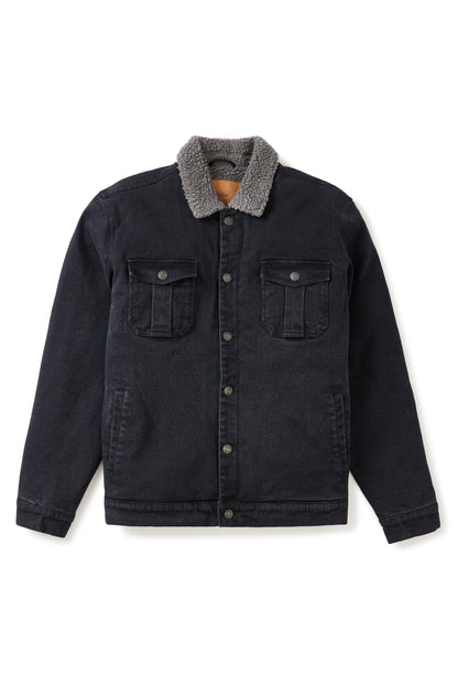 Harris Denim Jacket in Black | Katin