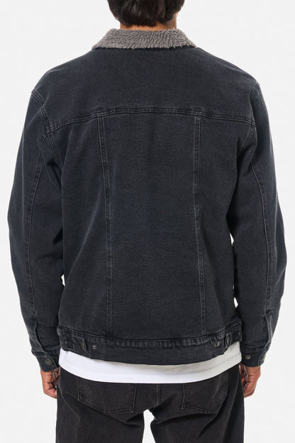 Harris Denim Jacket in Black | Katin