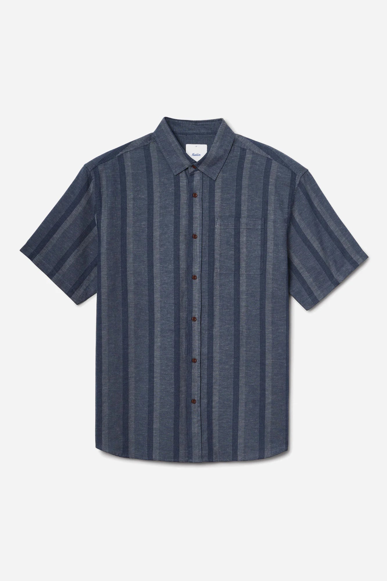 Lenny Shirt in Sea Storm | Katin