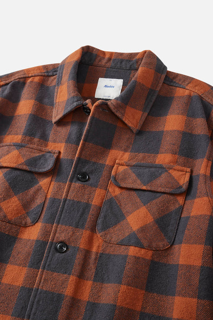 Shiloh Flannel in Brick | Katin