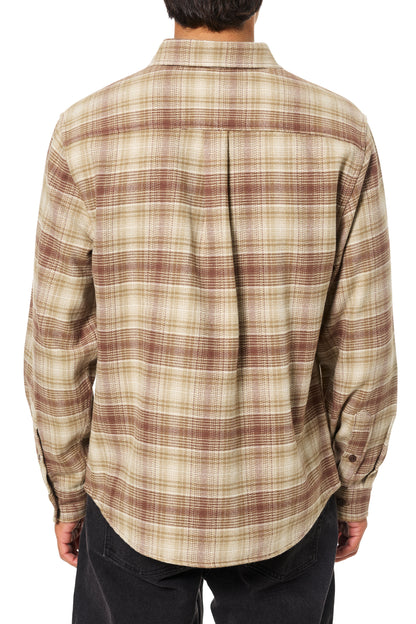 Sierra Flannel in Mahogany | Katin