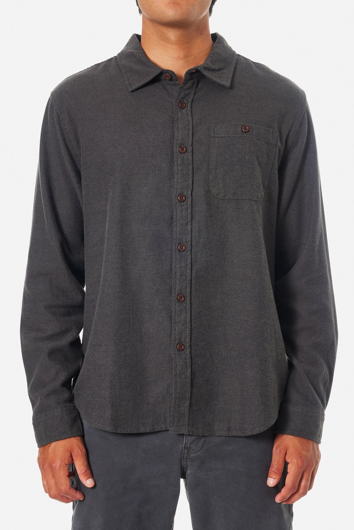 Twiller Flannel in Black Wash