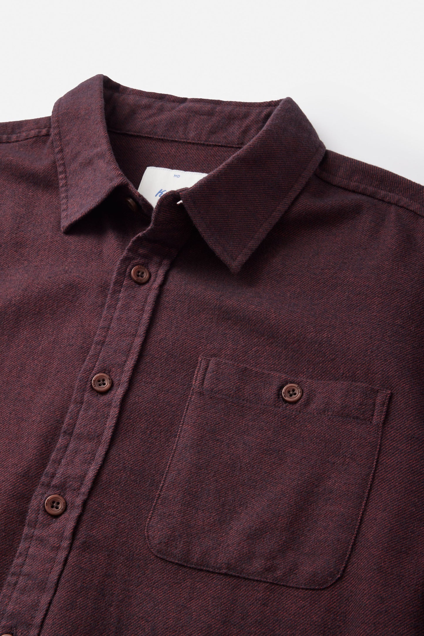 Twiller Flannel in Burgundy