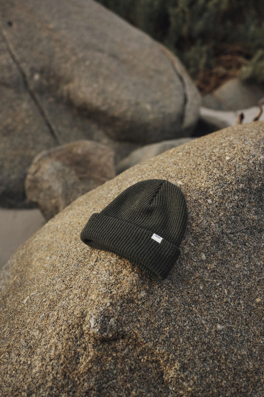 Basic Beanie in Olive | Katin