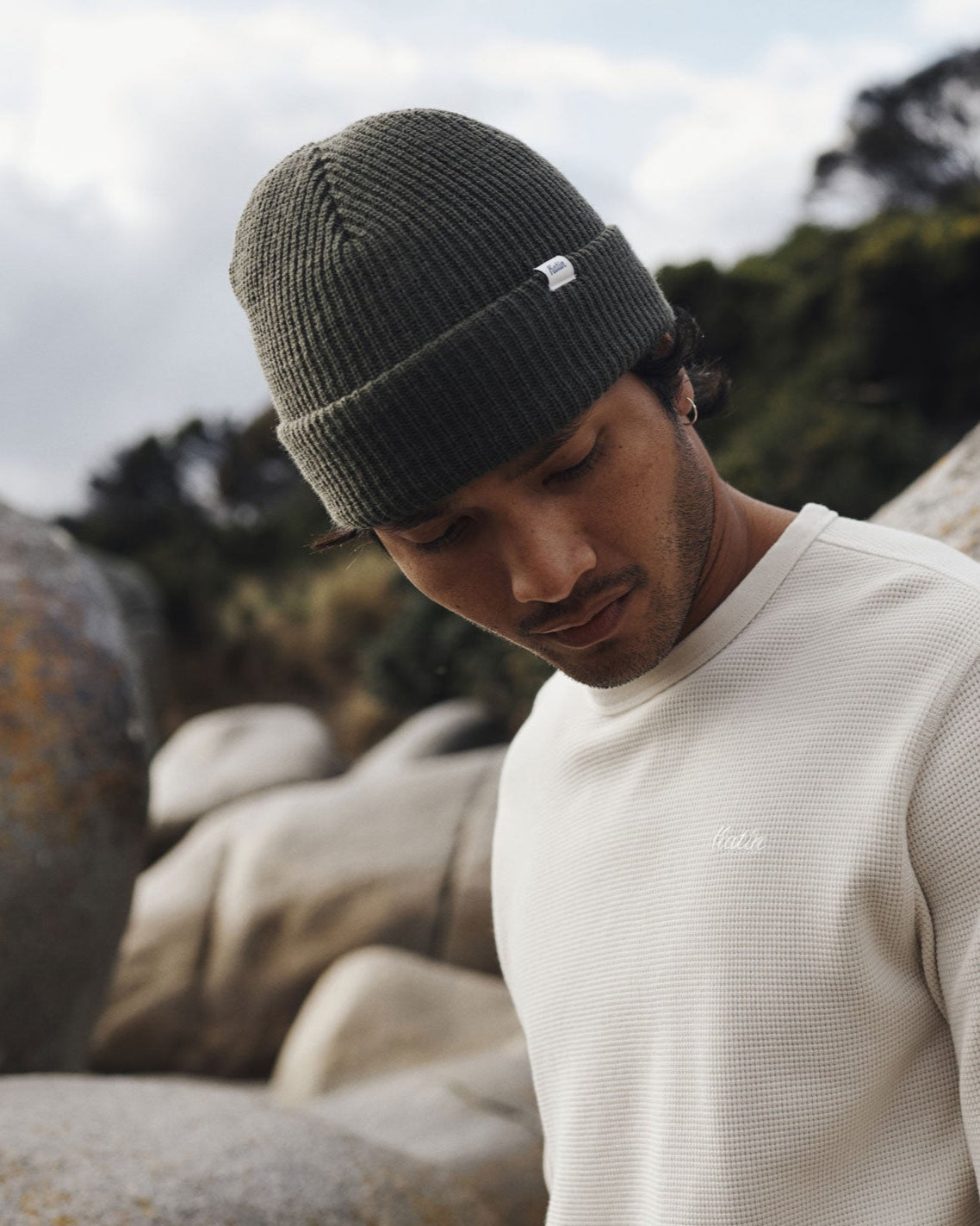 Basic Beanie in Olive | Katin