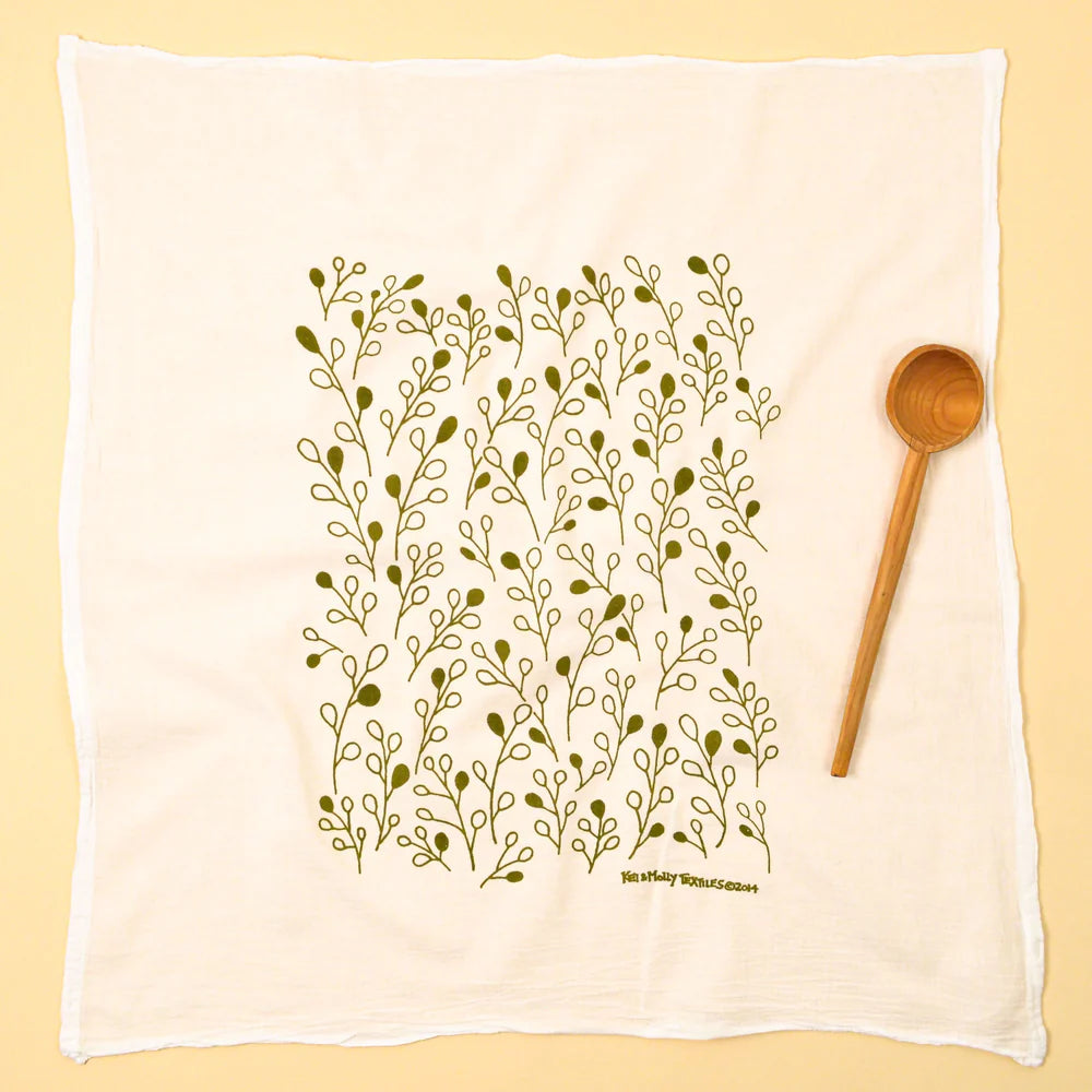 Desert Sage Flour Sack Tea Towel