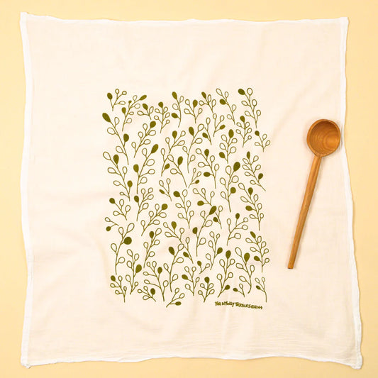 Desert Sage Flour Sack Tea Towel