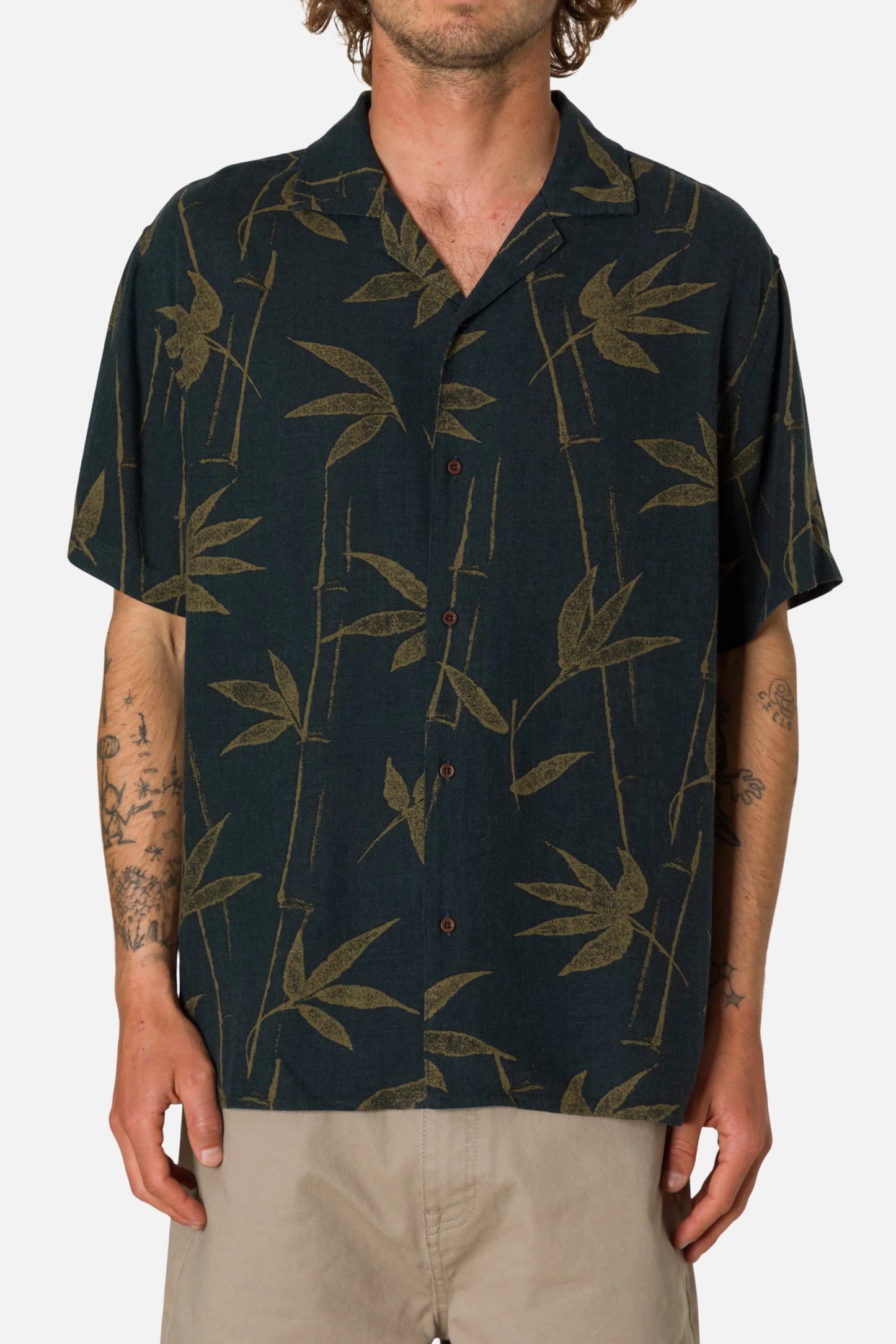 Bamboo Shirt in Black | Katin