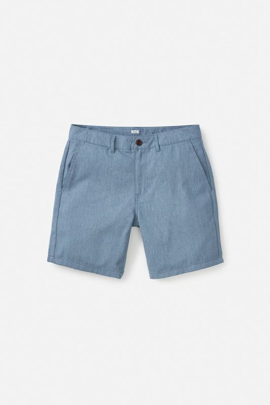 Court Short in Washed Blue | Katin