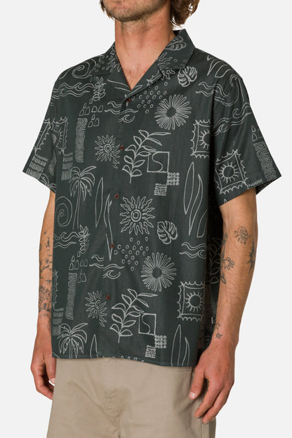 Habitat Shirt in Black Wash | Katin