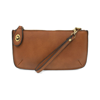 Mini Crossbody Wristlet Clutch in Cedar