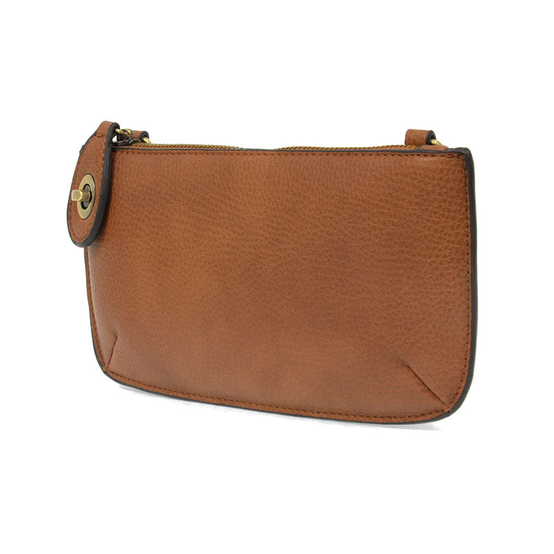 Mini Crossbody Wristlet Clutch in Cedar