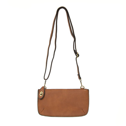 Mini Crossbody Wristlet Clutch in Cedar