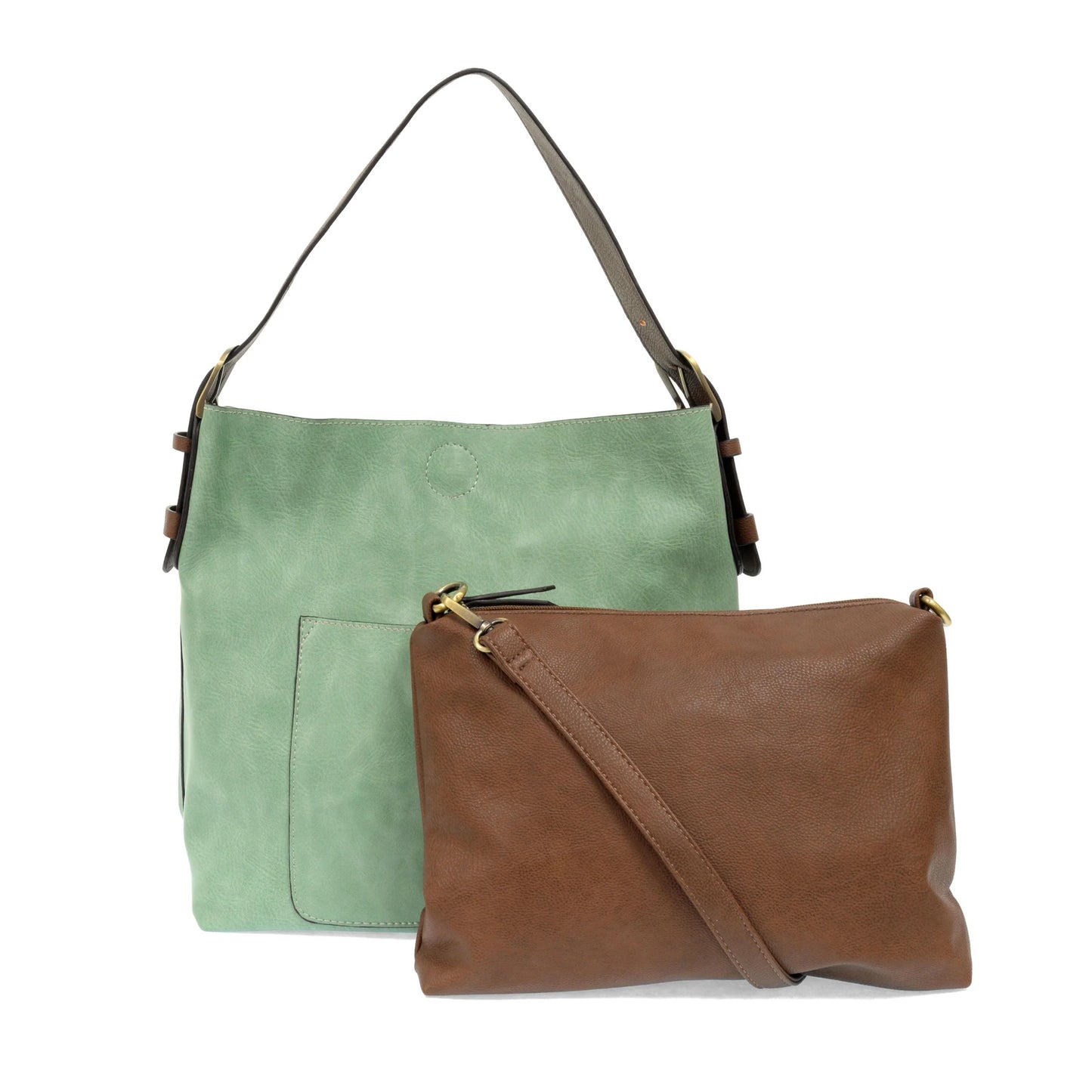 Hobo Handle Handbag in Bermuda
