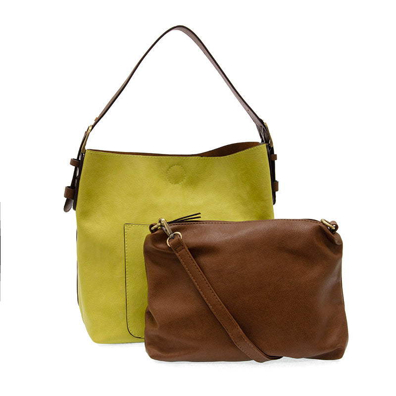 Hobo Handle Handbag in Citrus