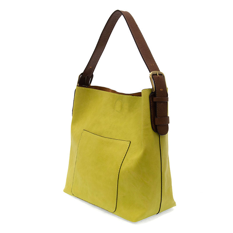Hobo Handle Handbag in Citrus