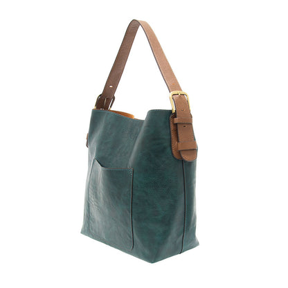 Hobo Handle Handbag in Vivid Deep Teal