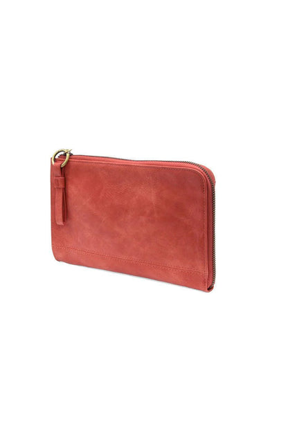 Karina Wristlet in Desert Coral