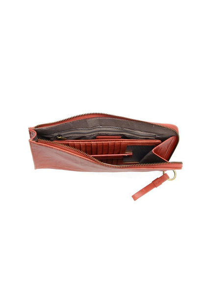Karina Wristlet in Desert Coral