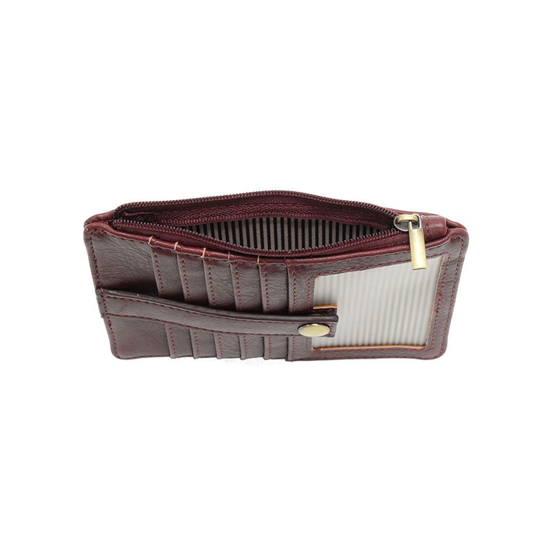 Penny Mini Travel Wallet in Blackberry