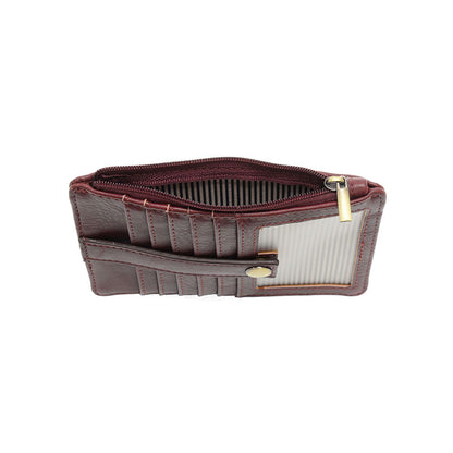 Penny Mini Travel Wallet in Blackberry