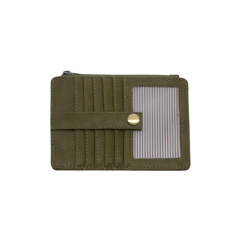 Penny Mini Travel Wallet in Olive