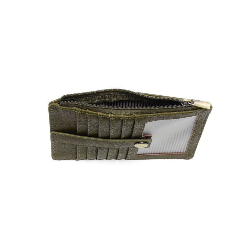 Penny Mini Travel Wallet in Olive