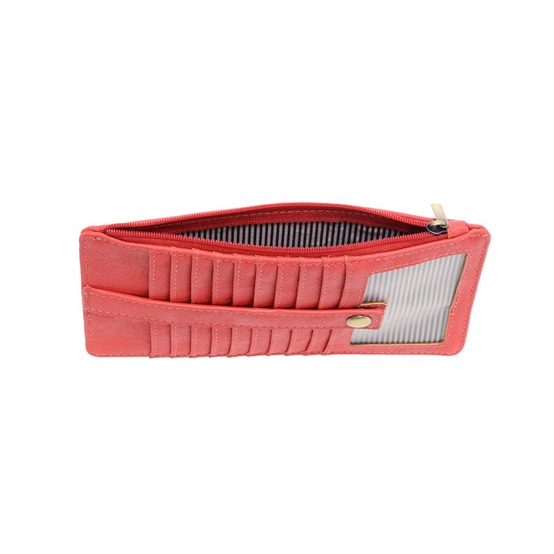 New Kara Mini Wallet in Sizzling Red