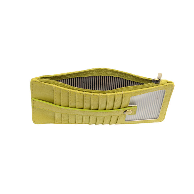 New Kara Mini Wallet in Key Lime