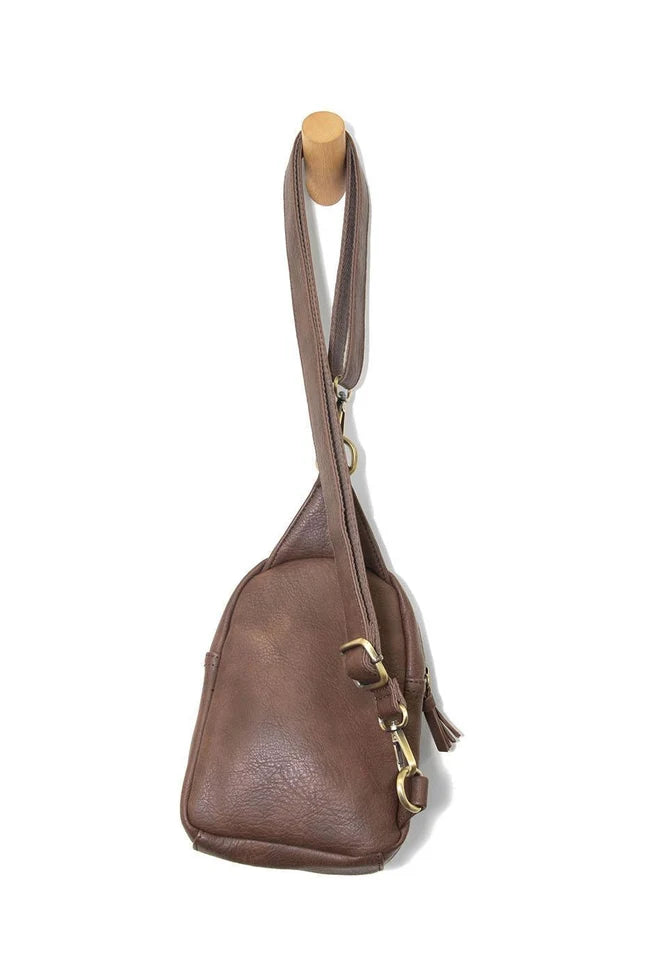 Skyler Sling Bag in Mocha