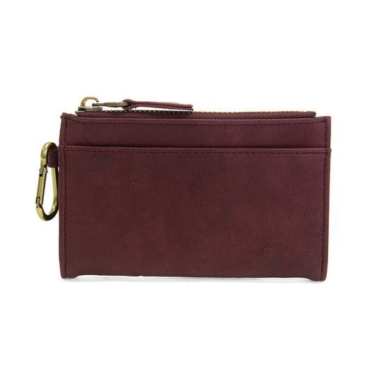 Bobbie Bifold Wallet in Aubergine