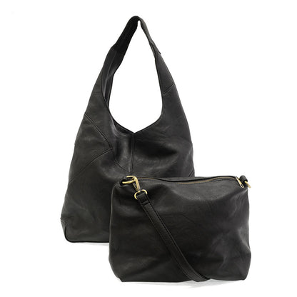 Neve Hobo Bag in Black