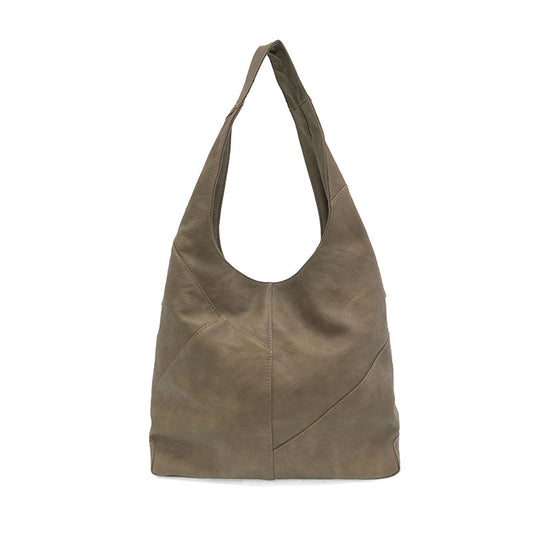 Neve Hobo Bag in Dark Taupe