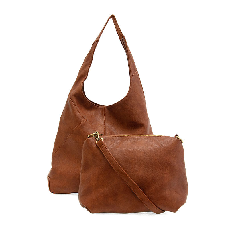 Neve Hobo Bag in Saddle