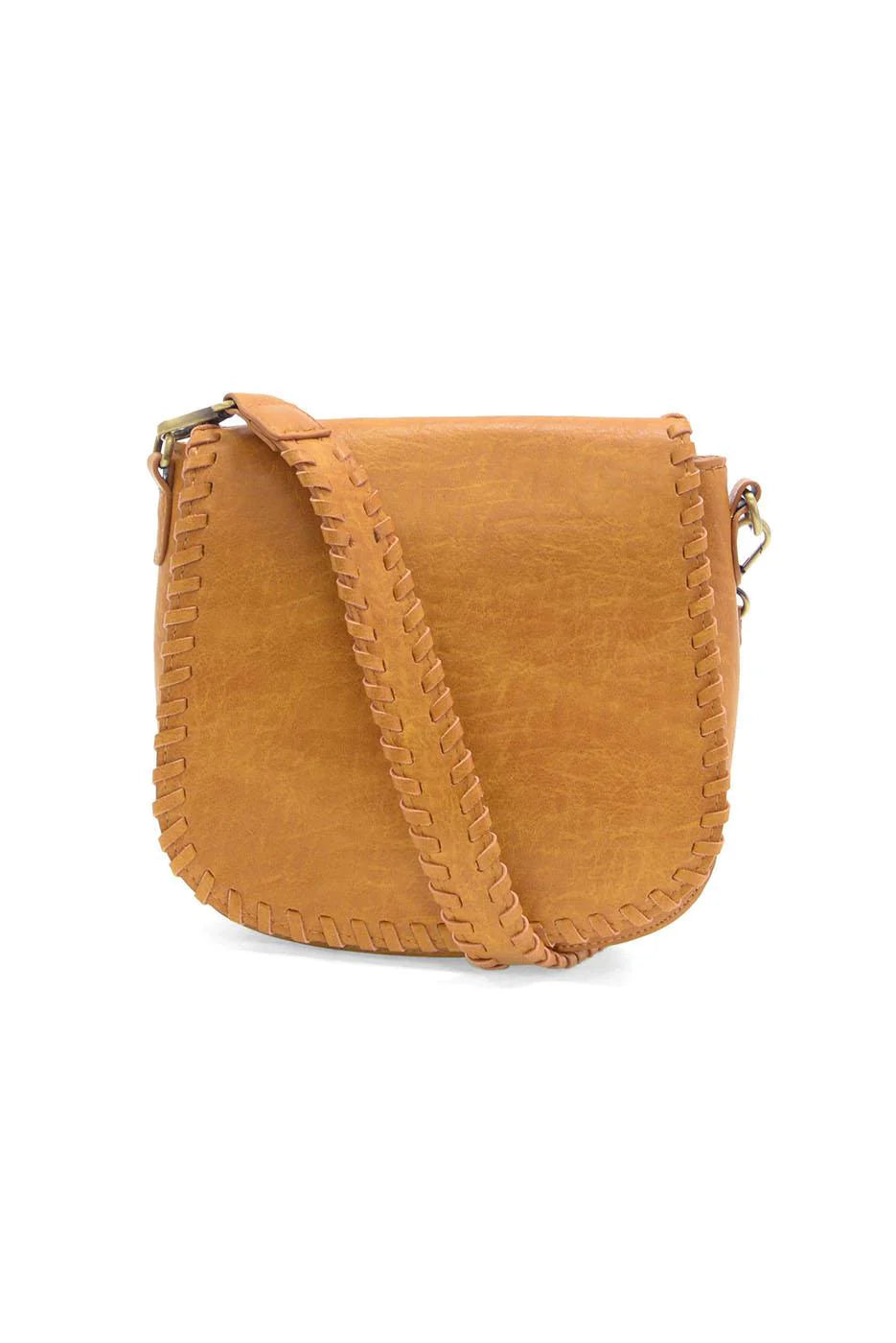 Annie Whipstitch Convertible Crossbody in Whiskey